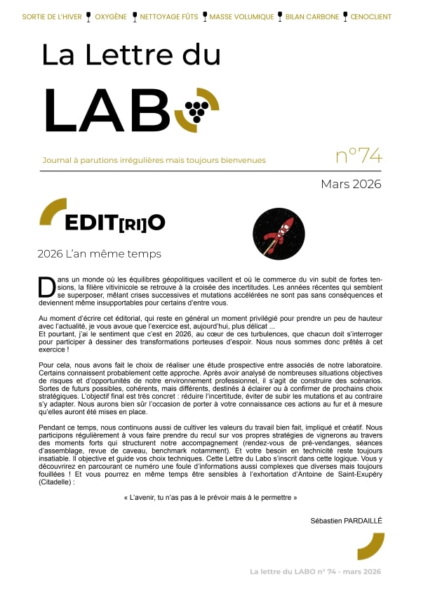 La lettre du Labo n°74 – Mars 2026