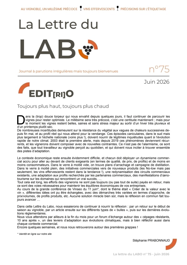 La lettre du Labo n°75 – Juin 2026